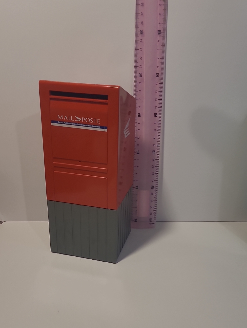 Red Decorative Mailbox Accent by